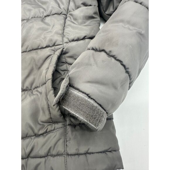 The North Face Kids Puffer Jacket SZ M* Zip Up & Pockets Gray AS IS - Picture 7 of 8